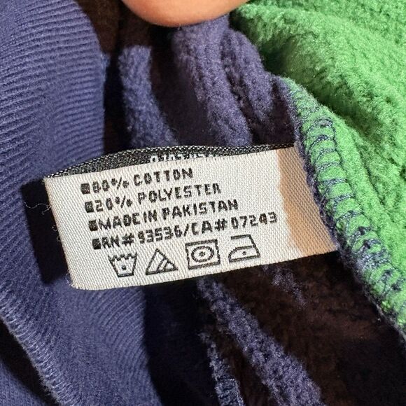 Ecko Unltd Sweatshirt 3XL Colorblock Crewneck Streetwear Hip Hop Y2K Retro - Picture 5 of 8